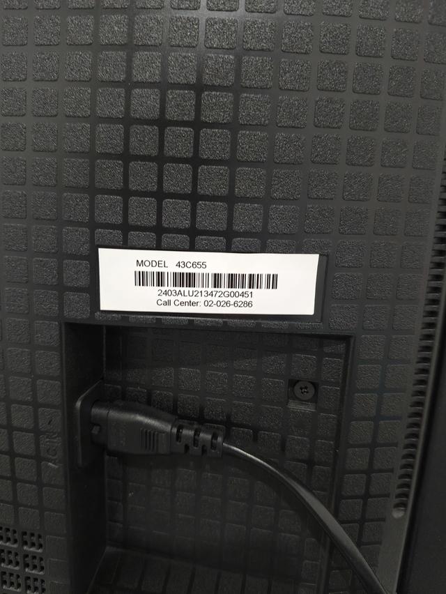 📺 TCL 43" QLED PRO Google TV 4K รุ่น 43C655 (รุ่นปี 2024) 4