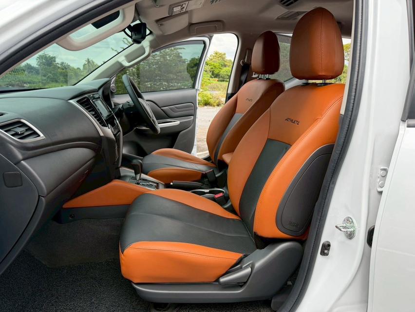MITSUBISHI TRITON Athlete 2.4 Plus GT Premium 6AT ปี20 สีขาวมุก✨สวยสุดในรุ่น มือเดียว สภาพป้ายแดง ไมล์ 61,xxx โล เข้าศูนย์ทุกระยะ 9