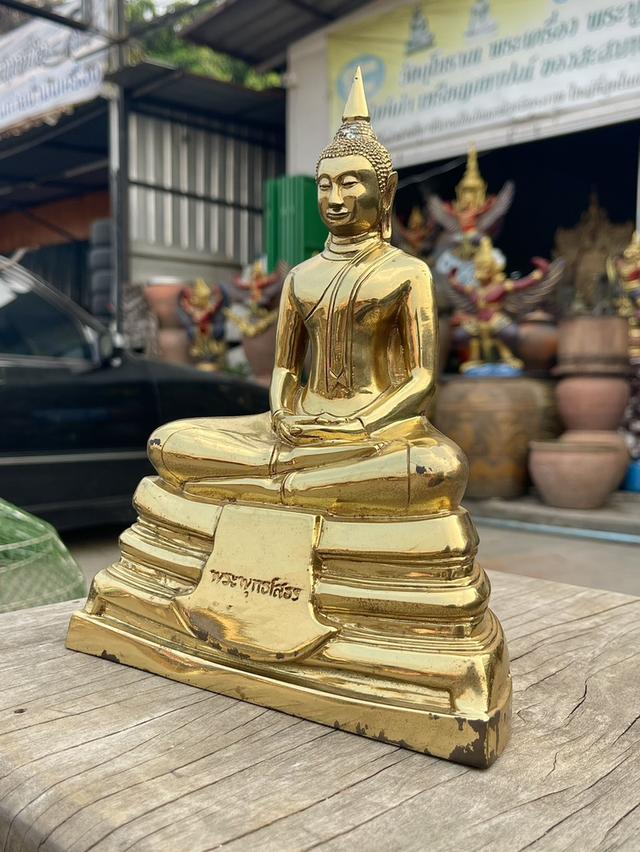 พระบูชา หลวงพ่อโสธร ปี2552 หน้าตัก5นิ้ว วัดโสธรวรารามวรวิหาร พระพุทธโสธร เนื้อทองเหลือง รูปที่ 7