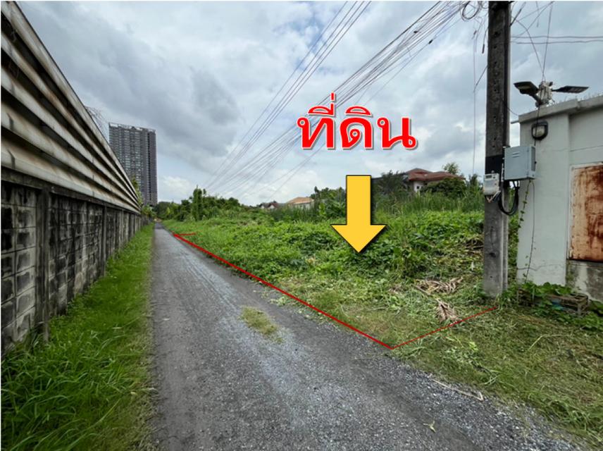 ขาย ที่ดิน หมู่บ้านสหกรณ์การบินไทย 346.7 ตรว ใกล้ MRT เมืองทองธานี ใกล้ อิมแพ็ค เมืองทองธานี 1