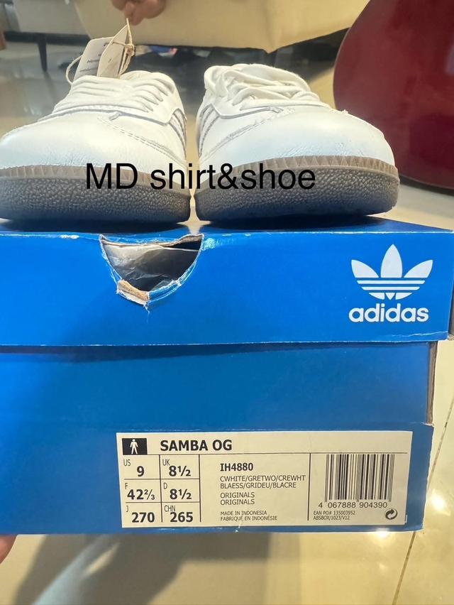 รองเท้า adidas zamba มือหนึ่ง ซื้อมาไม่ได้ใส่