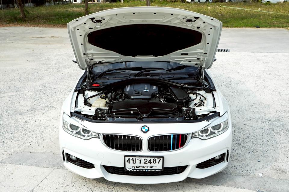 รหัสรถ CBL2487 BMW 420d 2.0 Coupe M Sport F32 AT 2016 9
