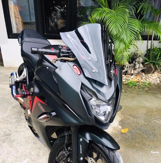 มอเตอร์ไซค์ Honda CBR650 F สีดำแดง 1