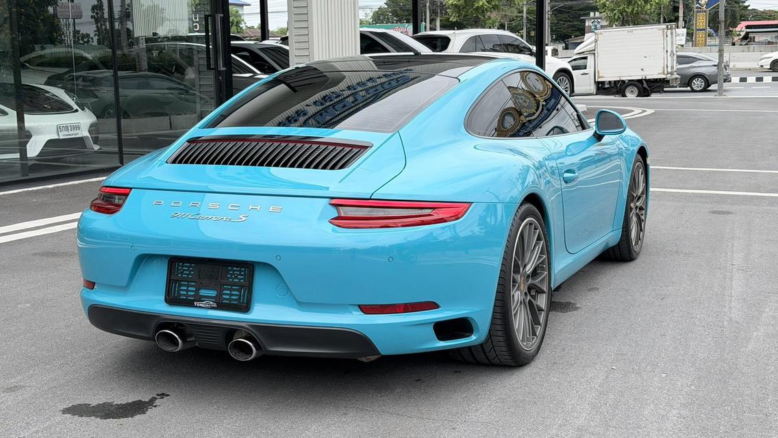(แจ้งรหัสรถ KPV53) ⚡️2018 PORSCHE 911.2 CARRERA 3.0 S COUPE สี Miami Blue รูปที่ 13