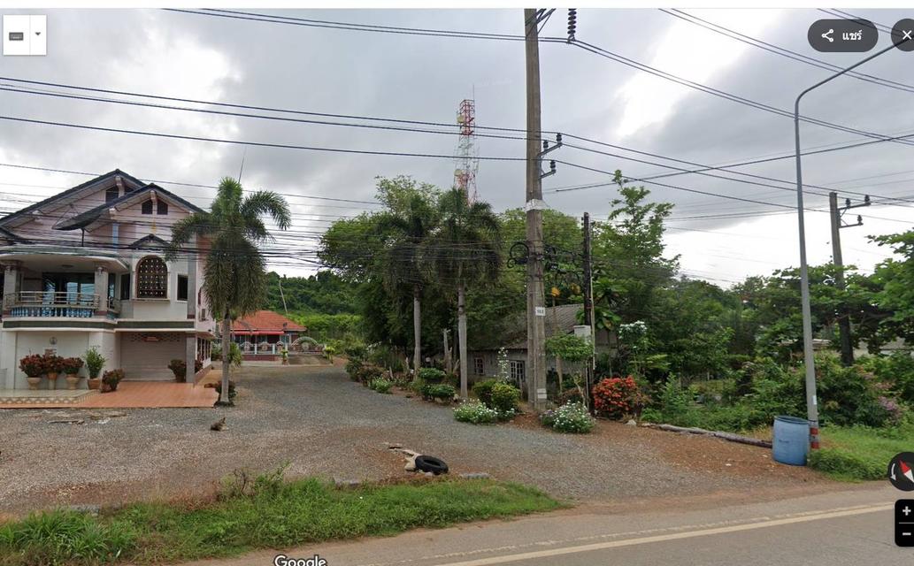 ที่ดิน 13 ไร่ พร้อมบ้าน1 หลัง ติดถนนเลียบทะเลแหลมงอบ ใกล้ท่าเรือเฟอร์รี่