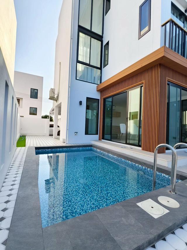 🌊 ให้เช่า Pool Villa 3 ชั้น 3 นอน 4 น้ำ 40,000.-/เดือน สวยหรูพร้อมอยู่ (No Pets) ✨ 16