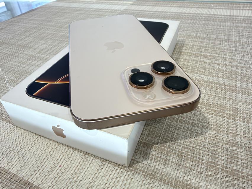 iPhone 16 โปร Max 256 เครื่องเดิมๆ  กล้องส่วนบุคคล  X5 พิกเซล แตก รูปที่ 2