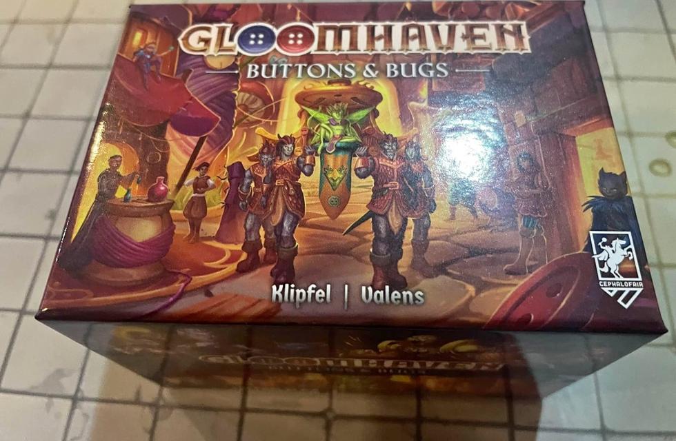 Gloomhaven Button & Bugs สภาพดี