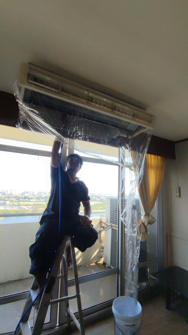 ล้างแอร์คลองสามประเวศ ซ่อมแอร์คลองสองต้นนุ่น 080-3921978 ย้ายแอร์ถนนขุมทอง ติดตั้งแอร์ทับยาว 2