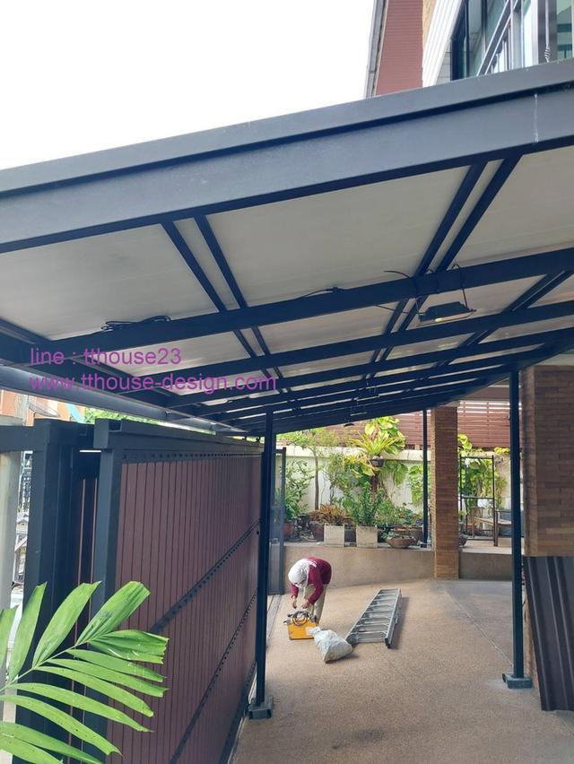 รับเหมา ต่อเติม โครงหลังคา กันสาดห้องครัวเทพื้นปูกระเบื้อง โทร 0950920028 รูปที่ 12