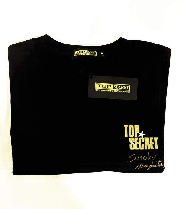 TOP SECRET Mini Model Car Black Fade Size L พร้อมลายเซ็น Smokey Nagata