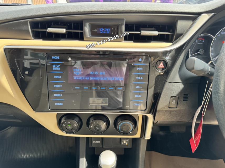 Toyota Altis 1.6 G CVT ปี 2018 ประหยัดน้ำมัน ติดแก๊ส CNG 10