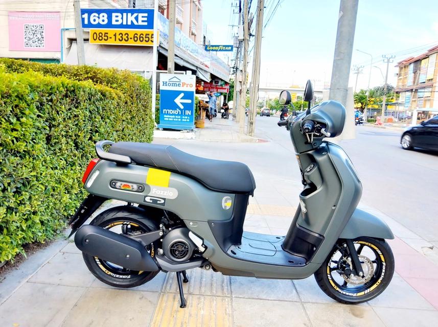 Yamaha Fazzio ปี2025 สภาพเกรดA 3478 km เอกสารพร้อมโอน
