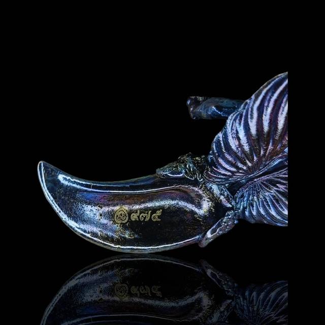 เล็บครุฑ รุ่น กำเนิดเศรษฐีครูบาวิรุต ญาณสังวโร วัดสันมะเหม้า จ.เชียงราย รูปที่ 5