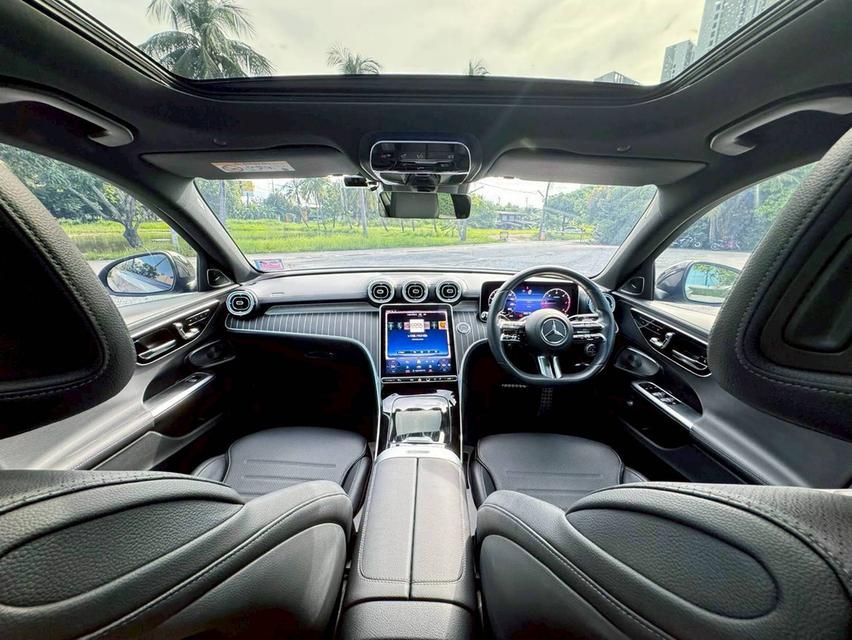 Benz C220d AMG Dymanic w206 2022 แท้ รถสวยจริงๆ เดิมสีดำwrapมา 12