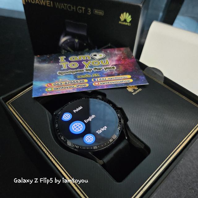 [DEMO/ตัวโชว์]Huawei Watch GT3 46mm. สีดำ 6