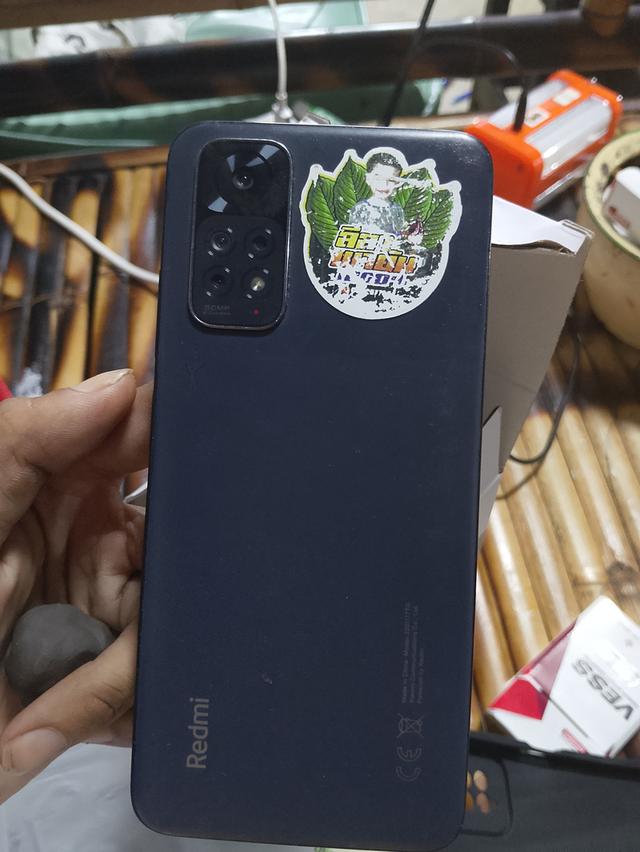 Redmi note11 4g  Rom 128 GB ใช้งานได้ปกติ สแกนนิ้วสแกนหน้าปกติ กล้องชัด ตำหนิแค่ไม่มีหน้าจอสามารถซื้อมาใส่เองได้เลยแค่มีหน้าจอก็ใช้ได้ปกติ 2