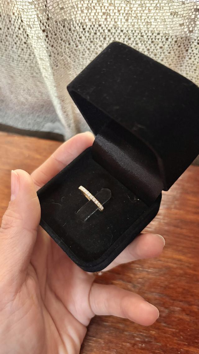 แหวนทอง 9K เพชร Moissanite