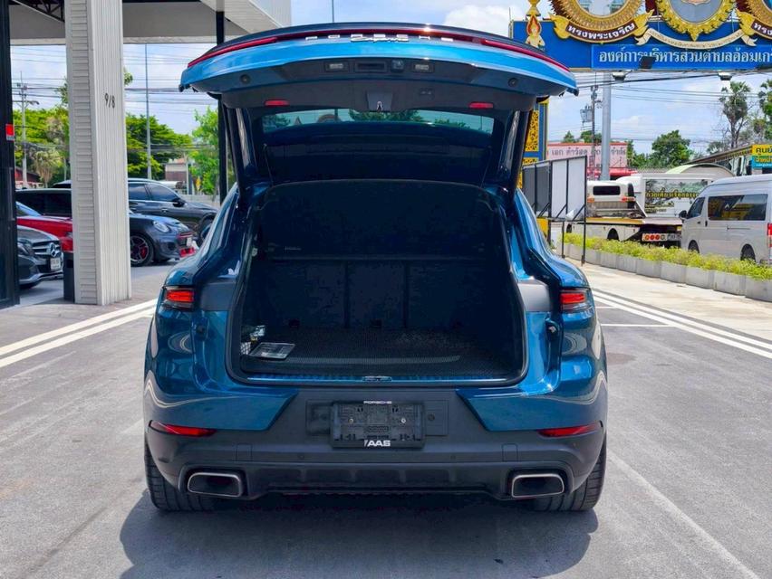 รหัสรถ KPV53 2025 PORSCHE CAYENNE 3.0 HYBRID COUPE สีใหม่ Moonlight Blue 18