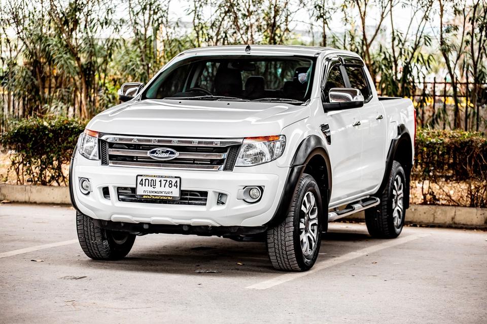 Ford Ranger Hi-lander 4 ประตู 2.2 XLT เกียร์ MT ปี 2015 สีขาว สภาพดี 2