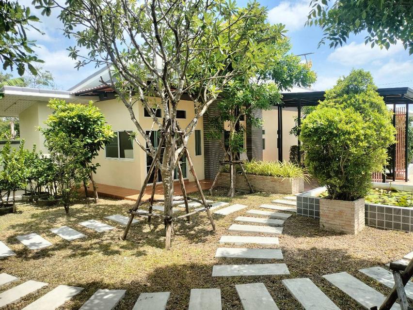 🏘️ขายบ้านเดี่ยวชั้นเดียว บ้านสไตล์รีสอร์ท ในหมู่บ้านกรีนเลค ทำเลดี ใกล้สนามบินสุวรรณภูมิ เนื้อที่ 282. ตร.ว 🤩 9