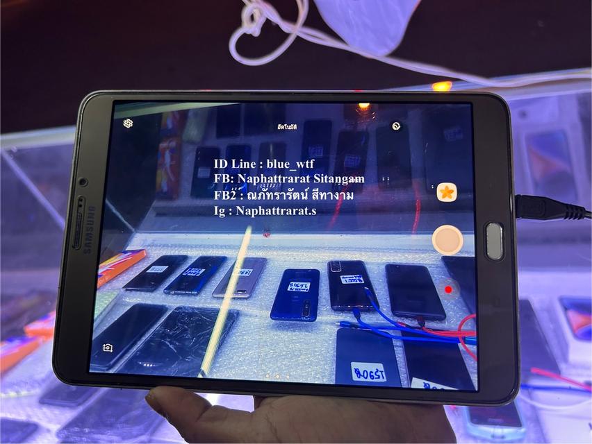 Samsung Tab S2 8.0 จอ8นิ้ว ใส่ซิมโทรได้ 4GRom32 Ram3 สภาพสวย ใช้งานปกติ 6