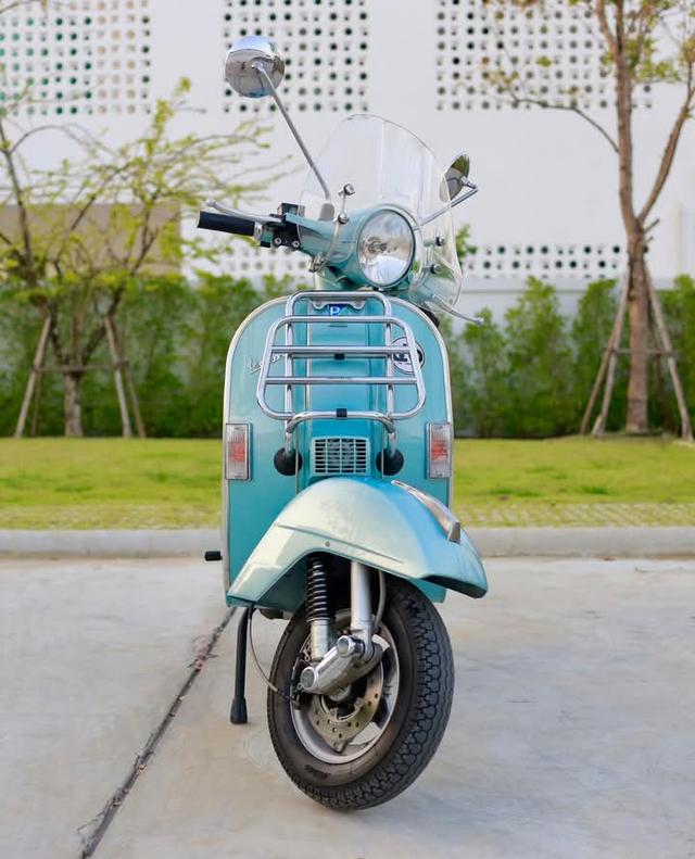 Vespa PX สีฟ้า 2