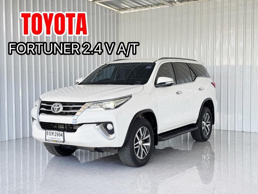 รถบ้าน Fortuner 2.4V ขับ2wd ฟรีดาวน์