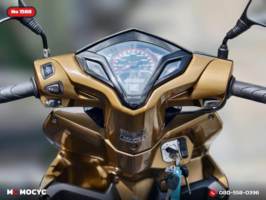 Honda Click 125i 2012 วิ่ง30000โล รุ่นTOP รถบ้านแท้มือเดียว เครื่องท่อเดิม มีเล่มเขียวชุดโอนครบ No.1588 รูปที่ 9