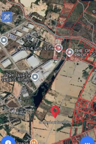 ขายที่ดินสวยใกล้แหลมฉบังชลบุรี พื้นที่สีเหลือง ศรีราชา จ.ชลบุรี เนื้อที่ 385-2- 6.9 ไร่ 5