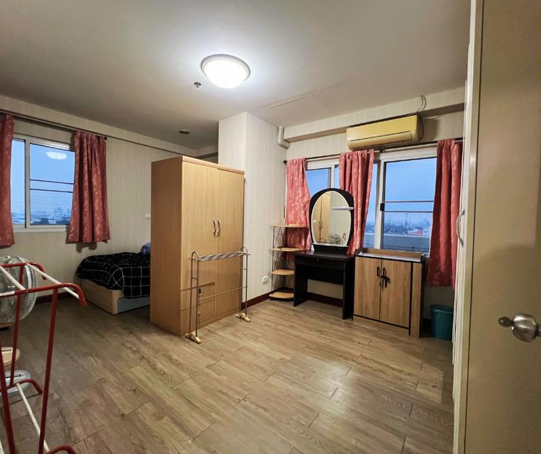 ขายคอนโดบ้านประชานิเวศน์ ห้องมุม 2 นอน 64 ตร.ม. ชั้น 9 วิวโล่ง ลมดี เฟอร์ครบ 9