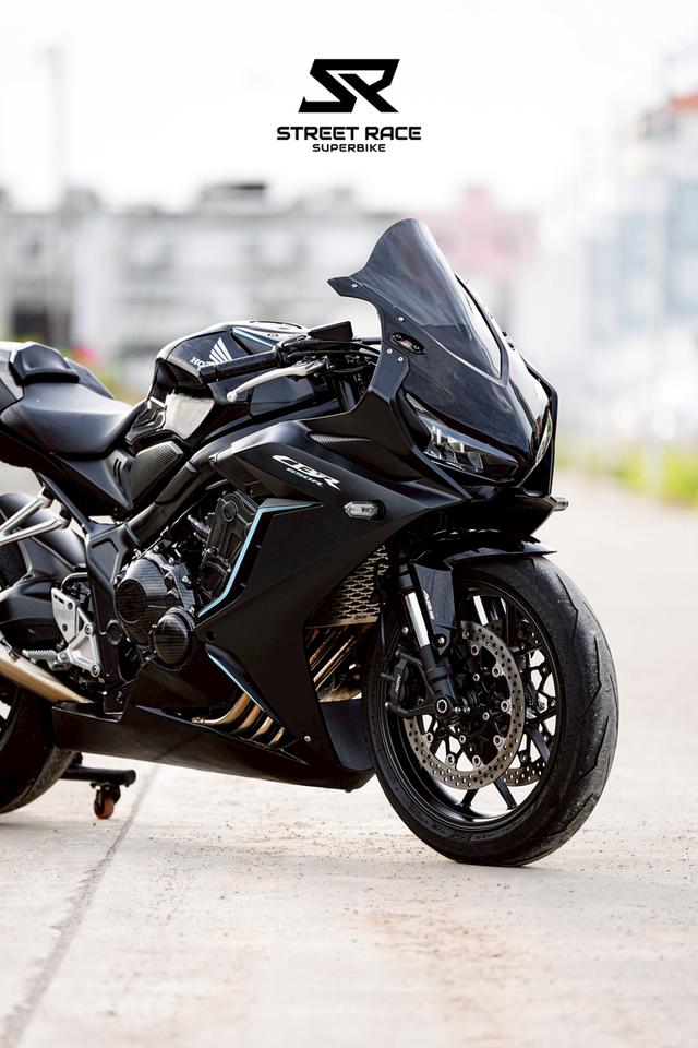 2023 Honda 📢 honda cbr650f ดำ-ฟ้า | ปี 2023 หล่อ สปอร์ตเต็มขั้น สภาพกริ๊บ พร้อมซิ่ง! 🏍️ 16