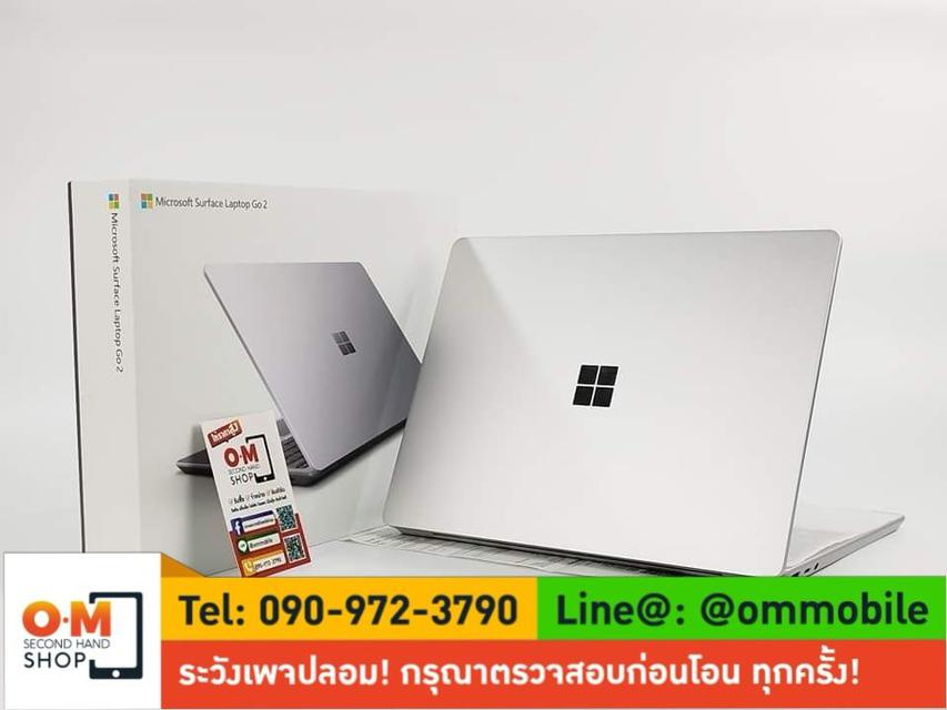 ขาย/แลก Microsoft Surface Laptop Go 2 /Core i5-1135G7 /Ram8 /SSD128 จอ Touchscreen ศูนย์ไทย เพียง 18,900 บาท  1