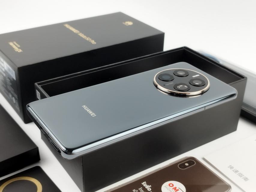 ขาย/แลก Huawei Mate50 Pro 4G  8/256GB สี Black สภาพสวยมาก Snapdragon8+ Gen1 แท้ ครบกล่อง เพียง 36,900 บาท  5