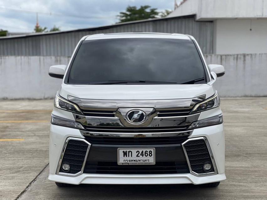 Toyota Vellfire 2.5 ZG Edition TOP 2015 รถสวย ใช้น้อย ใหม่มาก 2