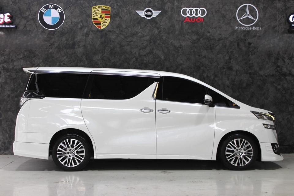 รหัสรถ JRS2055 TOYOTA VELLFIRE 2016 สี ขาว รถศูนย์ 6