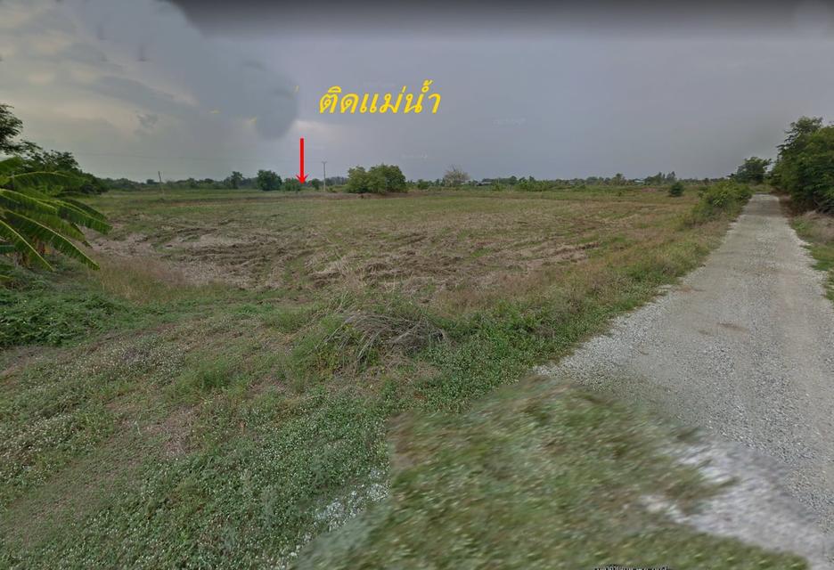 ที่ดินวิวแม่น้ำบางปะกง 50 ไร่ หน้ากว้าง 100 เมตร ราคาถูก 5