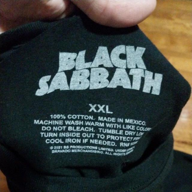 เสื้อยืดแขนสั้น แนววงดนตรีเฮฟวี่เมทัลจากอังกฤษ Black Sabbath แท้ มือสอง สภาพดี ของพร้อมส่งครับ รูปย่อยที่ 4