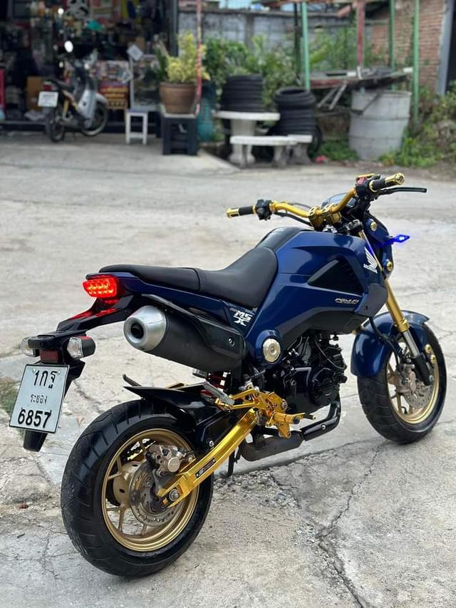 Honda msx สีน้ำเงิน125 3