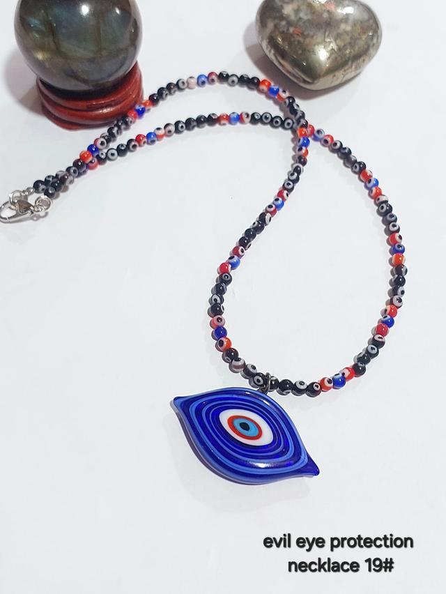 สร้อยคอ evil eye พร้อมจี้สวยๆ ความยาว 19 นิ้ว 2