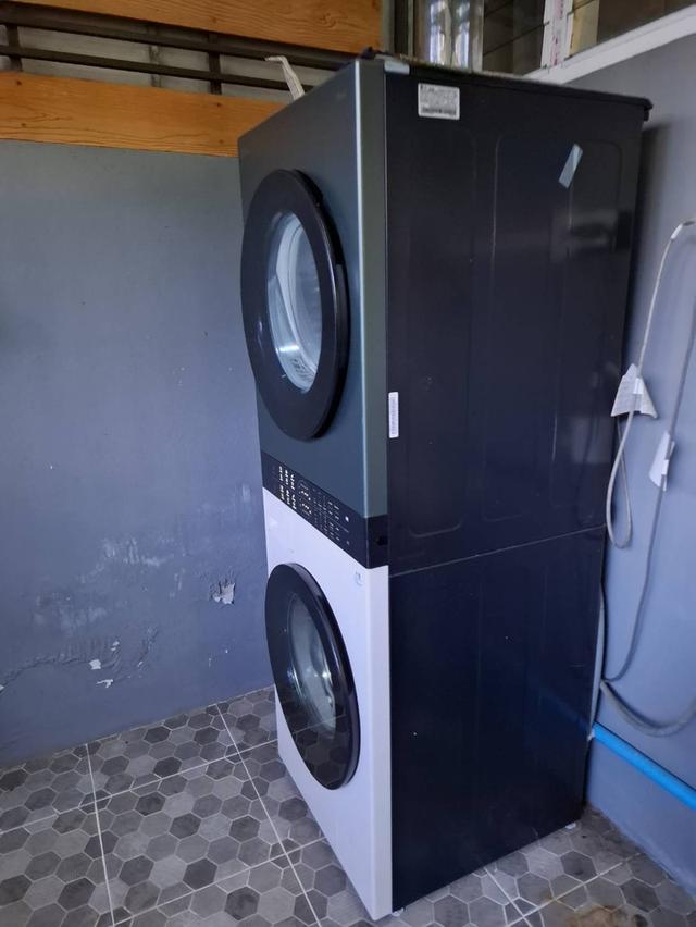 LG WashTower ซักผ้า 14 กก. และอบ 10 กก (WT1410NHEG) รูปย่อยที่ 2