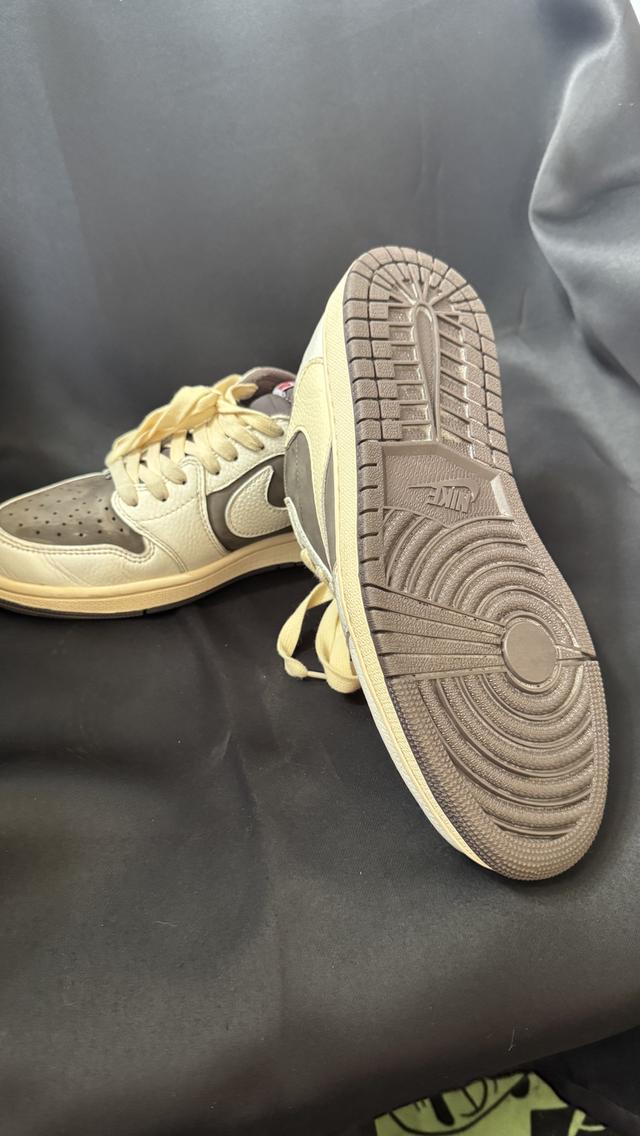 Nike Air Jordan 1 Low Travis Scott Reverse Mocha Brown White DM7866-162