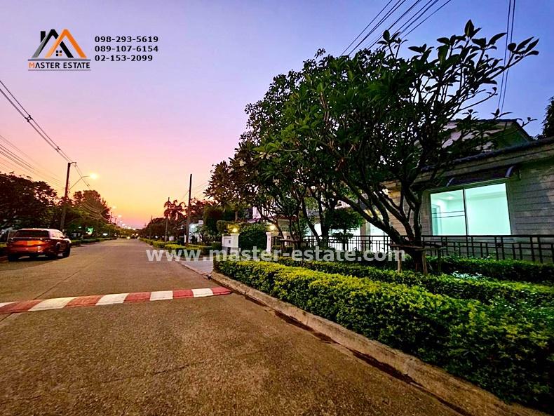 ม.มัณฑนา วัชรพล-รามอินทรา 1 บ้านเดี่ยวพร้อมเรือนรับรอง เนื้อที่ 106 ตร.ว. Renovate พร้อมอยู่ เงียบสงบ ร่มรื่น กว้างขวาง คุณภาพ Land+House ทำเลดีมาก 8