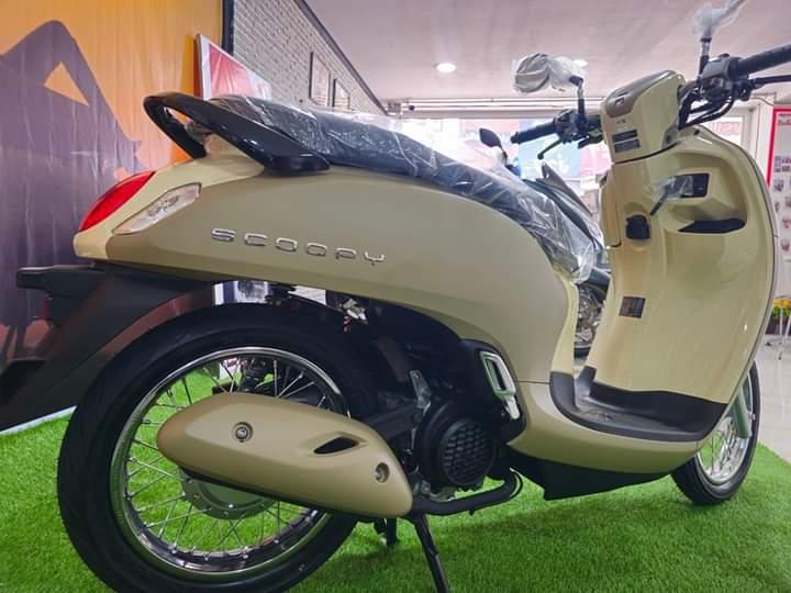 Honda Scoopy สีเทาเครื่องแรง 3