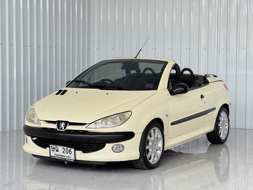รถบ้าน ขายสด 🏠ปี 2003 PEUGEOT 206 A 2.0CC A/T CONVERTIBLE CAR