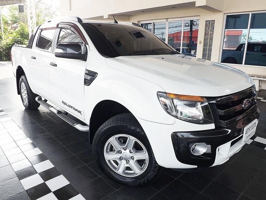 รหัสรถ KCY1070 FORD RANGER HI-RIDER DOUBLE CAB 2.2 WILDTRAK AUTO ปี 2014