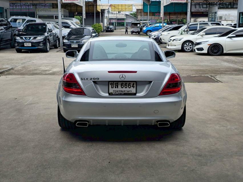 รหัสรถ BAC6664 BENZ SLK 200 KOMPRESSOR ROADSTER R171 2008 จด 2009  6