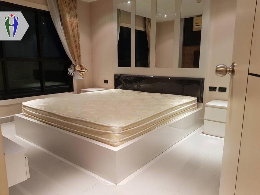 ให้เช่า! คอนโดเดอะบลูเรสซิเด้น 9,500บาท พัทยาใต้  •	ขนาด 38 ตารางเมตร  1 ห้องนอน 1 ห้องน้ำ  •	2 ทีวี, 2 แอร์, ตู้เย็น, ที่นอน. •	บิ๊วอินครัวยุโรป เตาไ 4