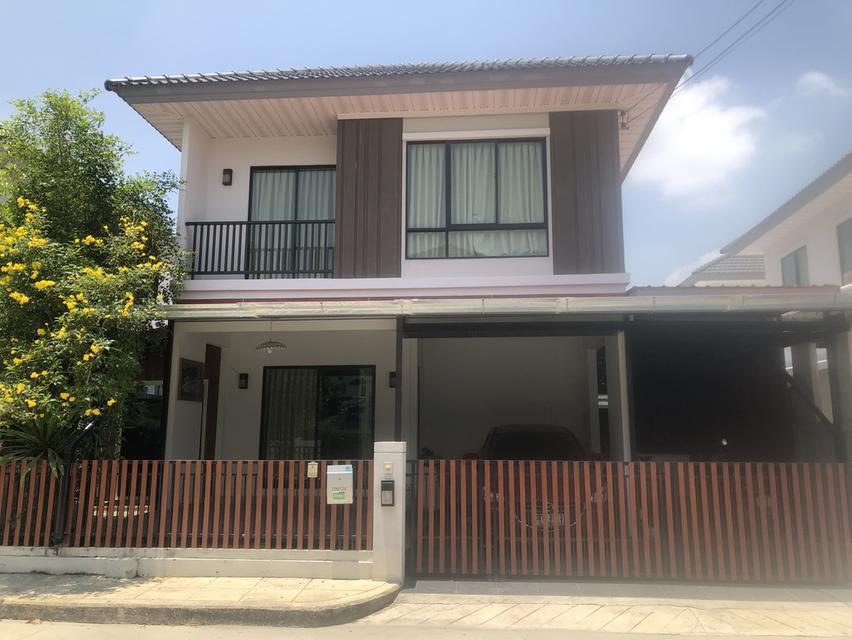 ขายบ้านเดี่ยวพร้อมเฟอร์ หมู่บ้านโมดิวิลล่าลาดกระบัง-สุวรรณภูมิ2.85ล้านบาทเจ้าของขายเอง 2