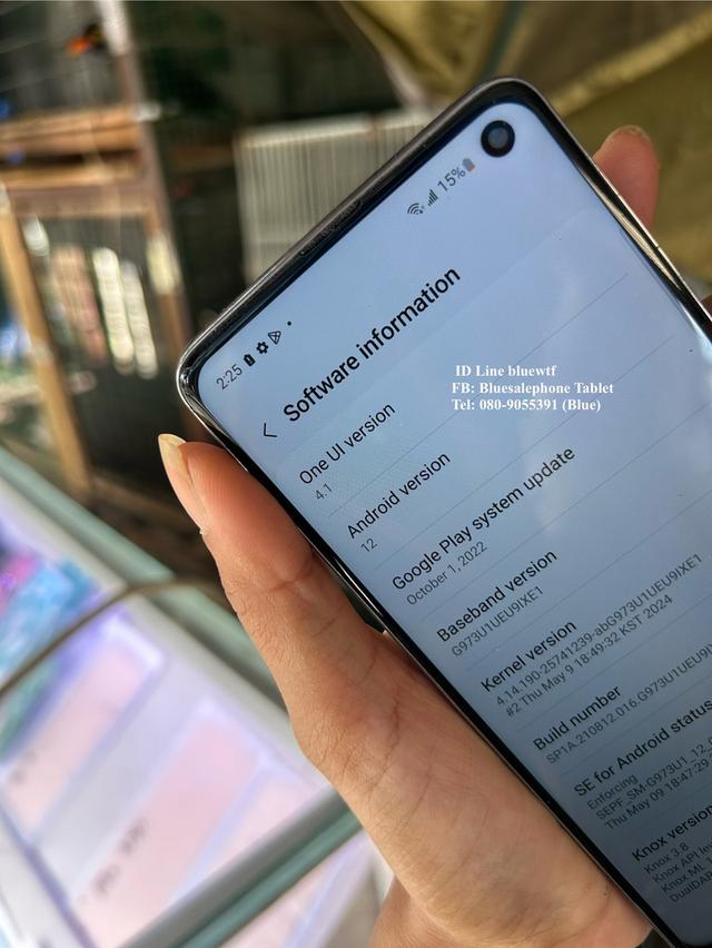 Samsung S10 จอAmoled 6.1นิ้ว ภาพสีสวย Rom128 Ram8 โหลดได้ทุกแอพ ใช้งานปกติหมด ได้ทุกซิม สภาพสวย รูปที่ 6
